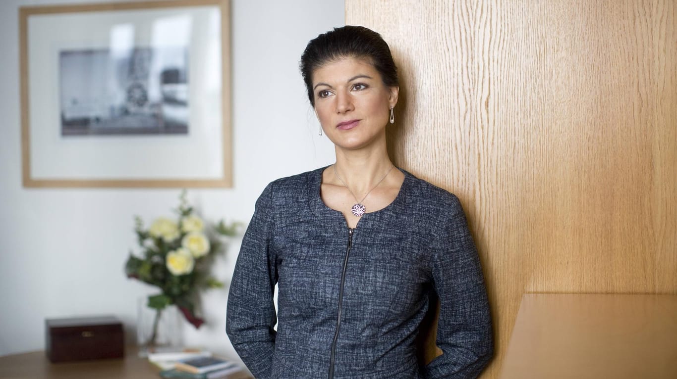 Sarah Wagenknecht (BSW): Sie will mit ihrer Partei in den Bundestag.