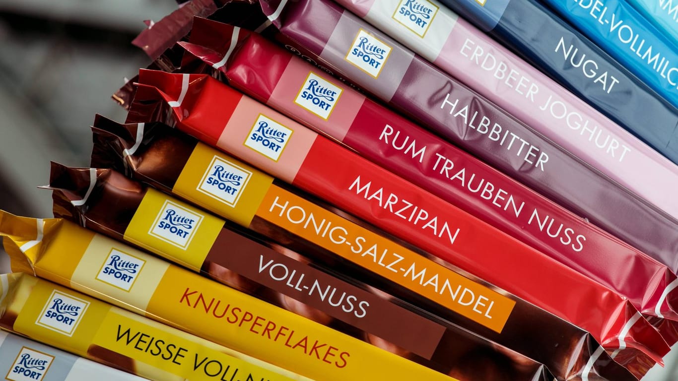 Ritter Sport: Der Schokoladenhersteller bringt eine neue Sorte auf den deutschen Markt.