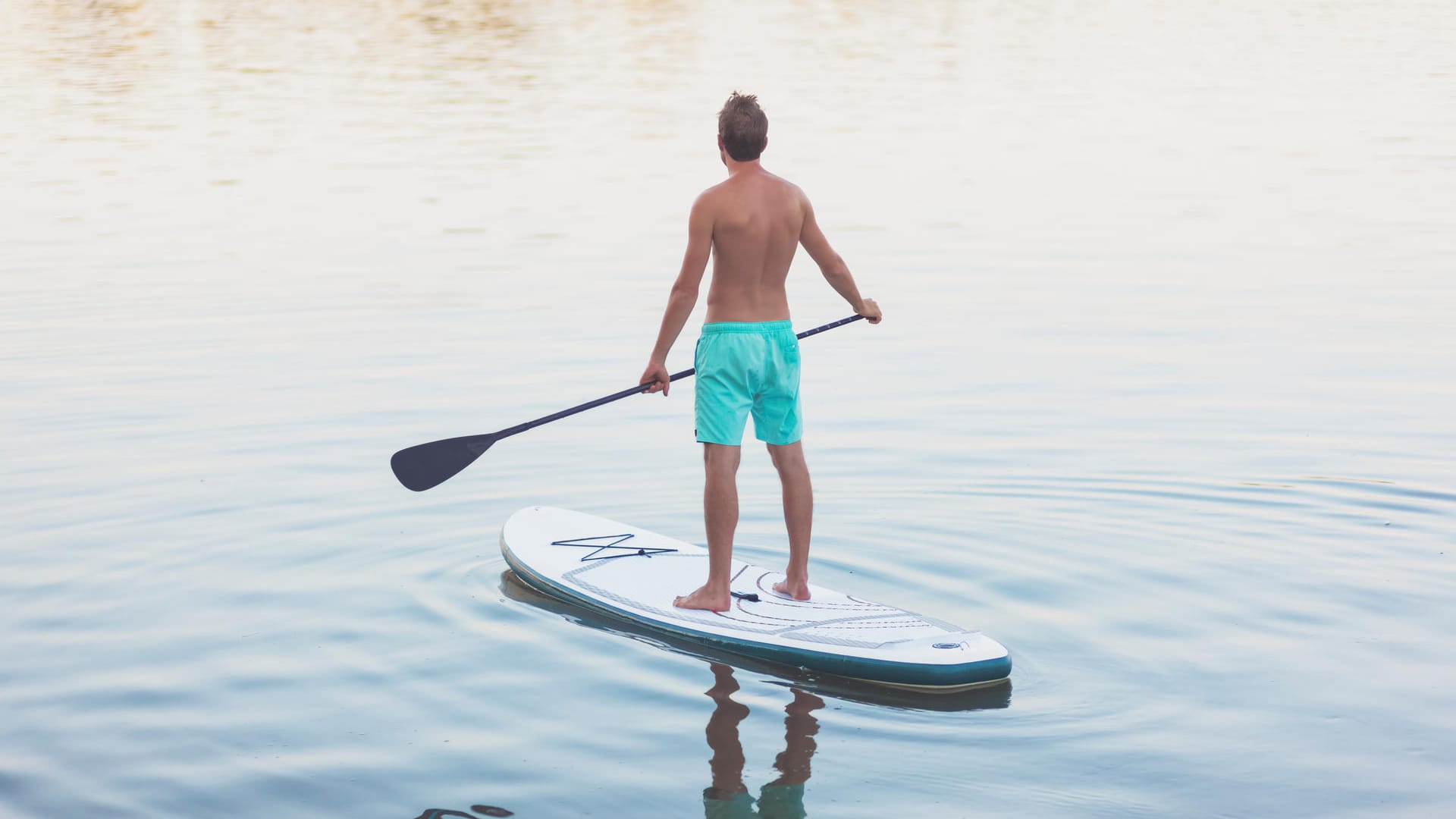 Stand-up-Paddle-Boards: entspannter Wassersport.