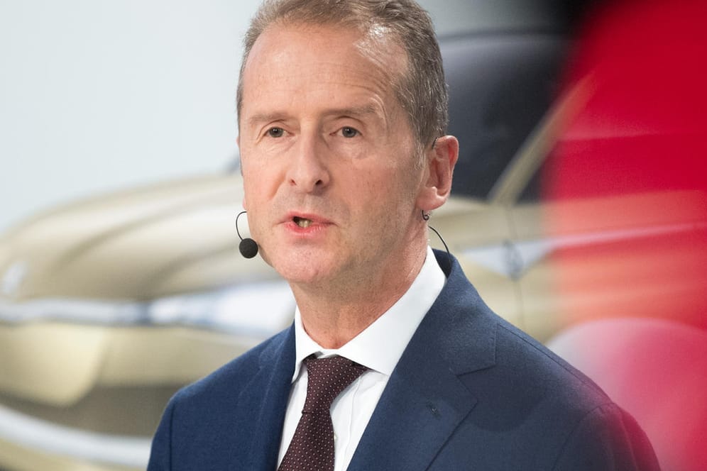 Herbert Diess: Der VW-Konzernchef ist knapp einer Entlassung entgangen.