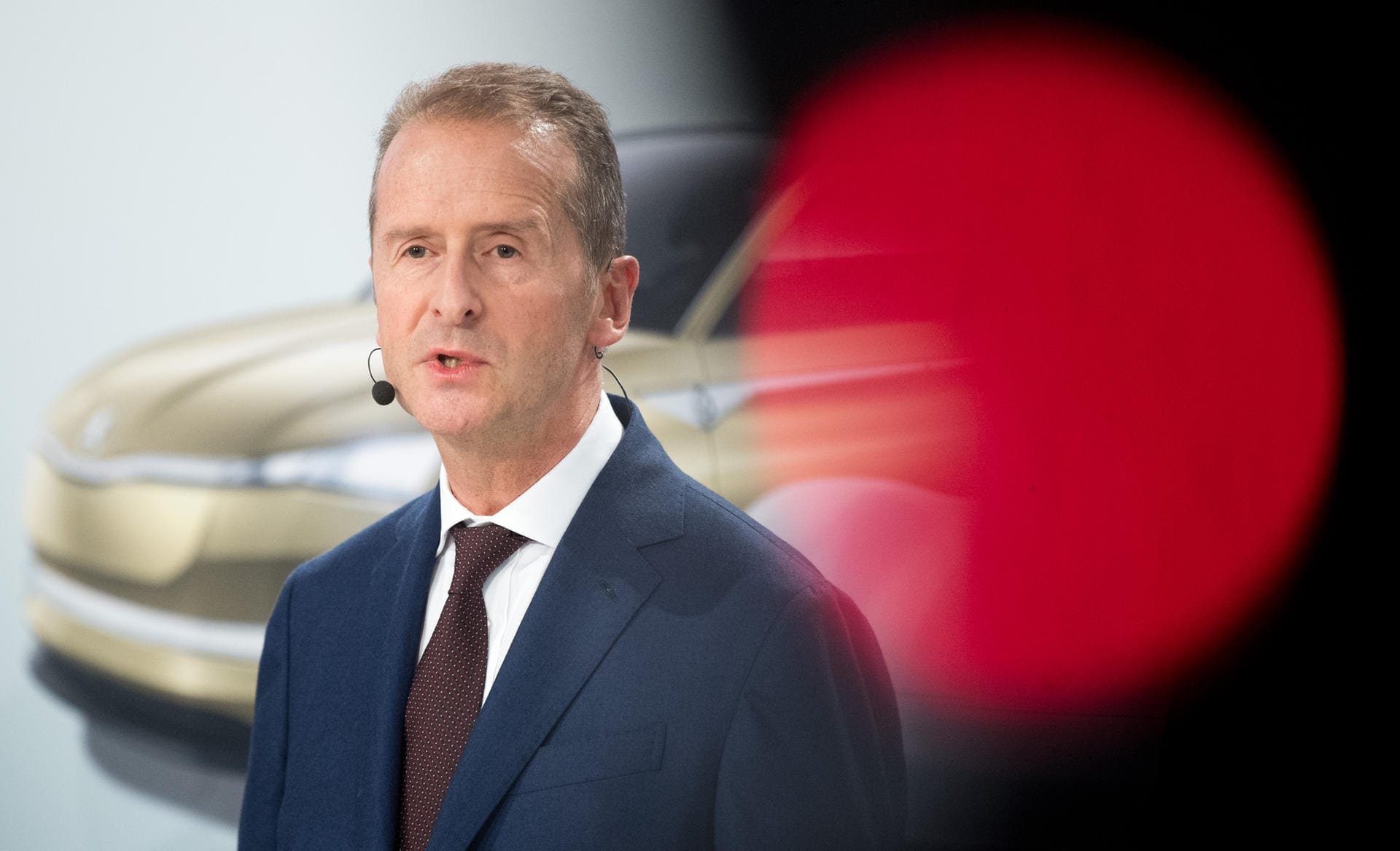 Herbert Diess: Der VW-Konzernchef ist knapp einer Entlassung entgangen.