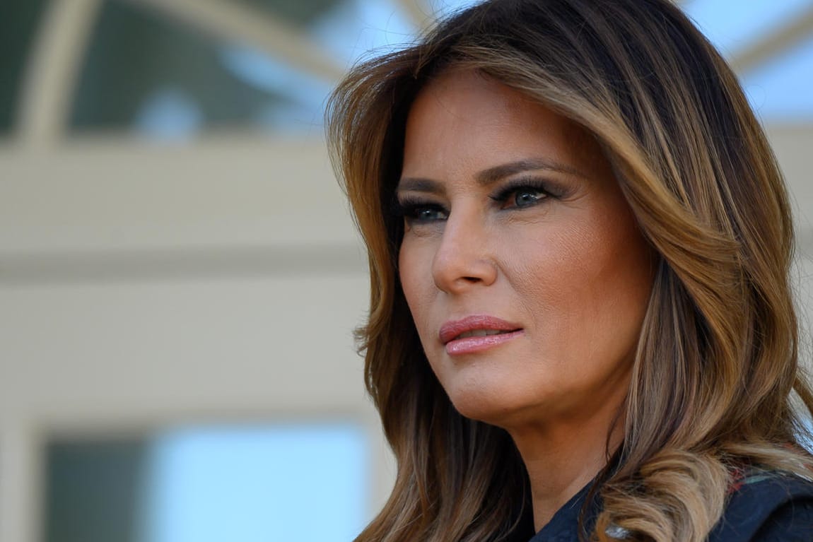 Melania Trump (Archivbild): Die ehemalige First Lady zeigte sich mit ihrer Familie.