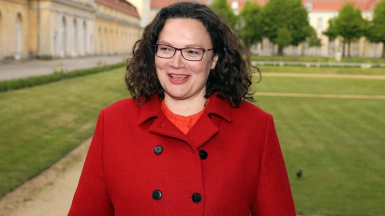 Als erste Frau: Andrea Nahles war von 2018 bis 2019 Vorsitzende der SPD.