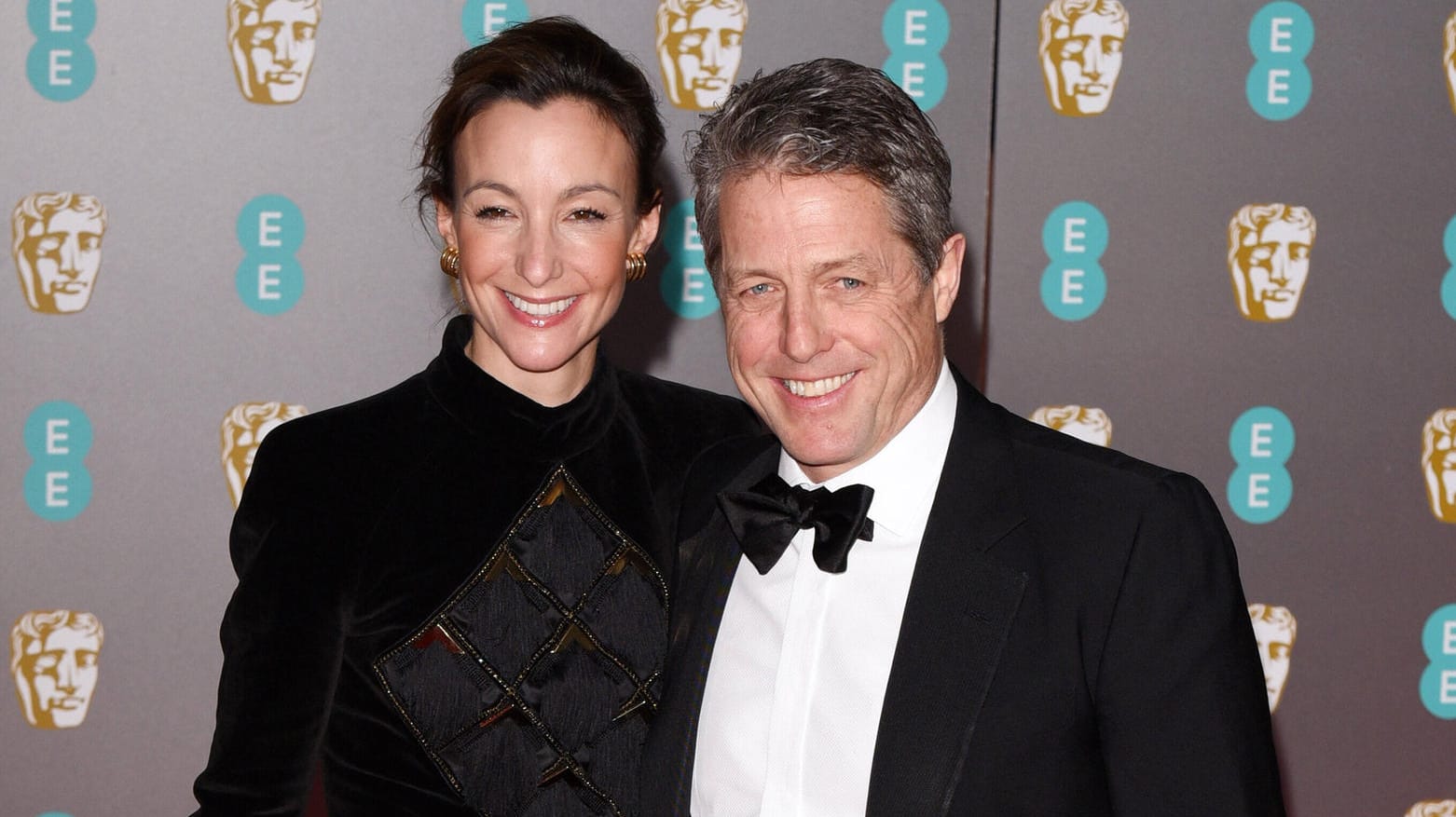 Hugh Grant mit Ehefrau Anna Eberstein: Seit 2018 sind die beiden verheiratet.