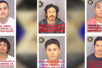 In Kalifornien sind sechs Gefangene mit Hilfe von Bettlaken aus einem Gefängnis in Kalifornien geflohen. Sie gelten als sehr gefährlich.