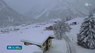 Lawinengefahr steigt: Schneemassen im Allgäu 
