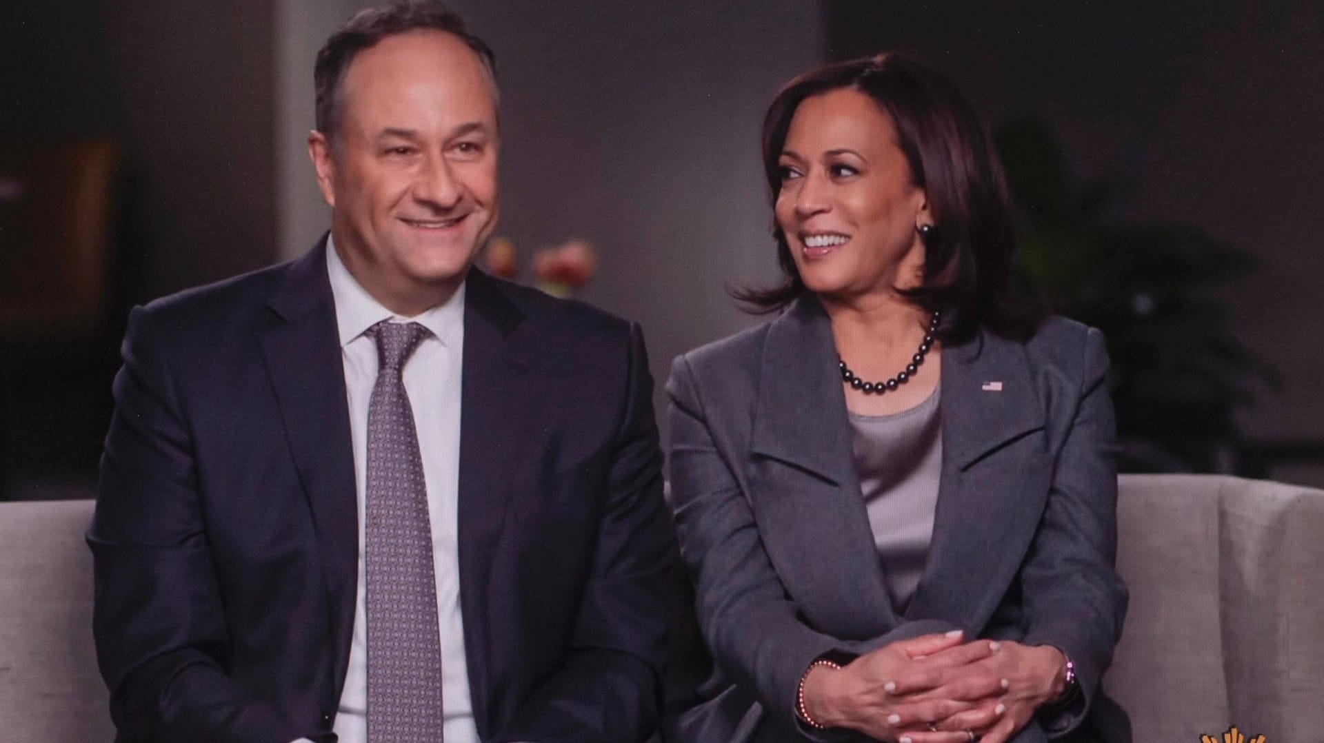 January 17, 2021, Washington, District of Columbia, USA - Vice President-elect KAMALA HARRIS and her husband, DOUG EMHOF