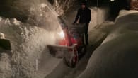 Bayern von Neuschnee-Massen eingedeckt