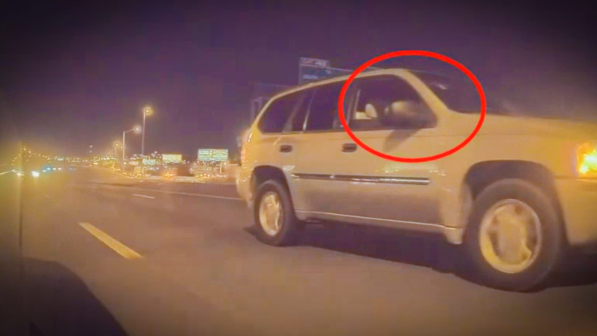 Eine Situation auf dem Highway eskaliert. Eine Situation auf dem Highway eskaliert.