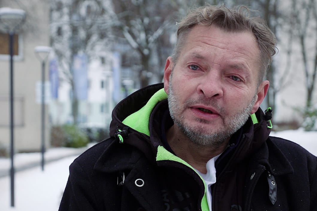 Obdachlos im Corona-Winter: Sven Kogen erzählt von seinem Leben auf der Straße.