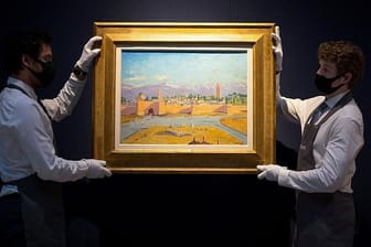 Er malte es selbst: Am 1. März kommt ein Gemälde, das Winston Churchill selbst malte in London Christie's unter den Hammer.