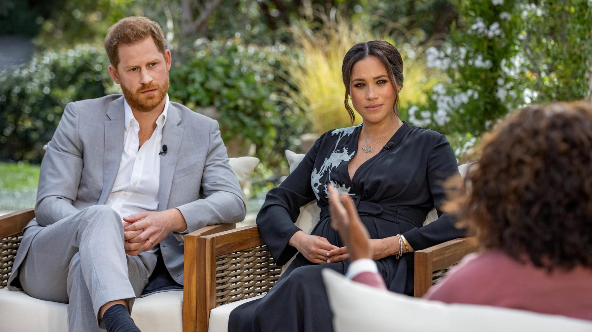 FILE PHOTO: Meghan and Harry give interview to Oprah Winfrey