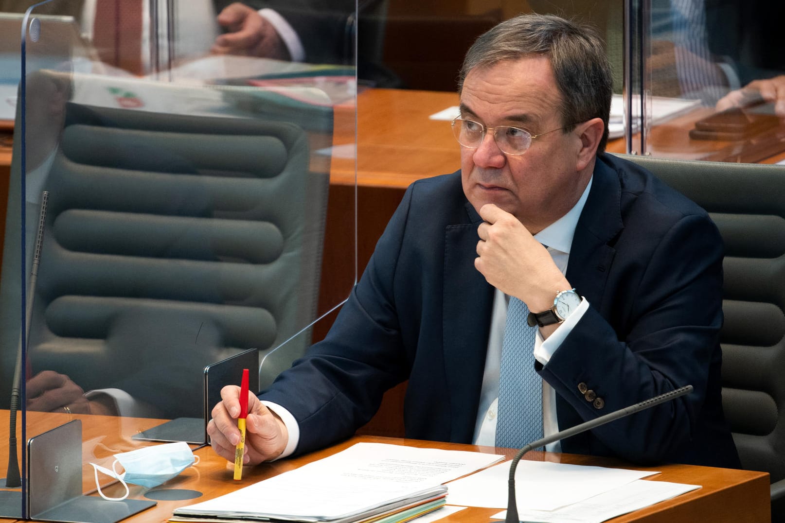 Armin Laschet: Der CDU-Chef sitzt im Landtag in Nordrhein-Westfalen.
