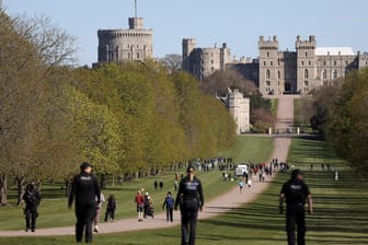 Day of the funeral of Britain's Prince Philip