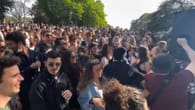 Paris: 300 Jugendliche feiern ausgelassen vor Beginn der...