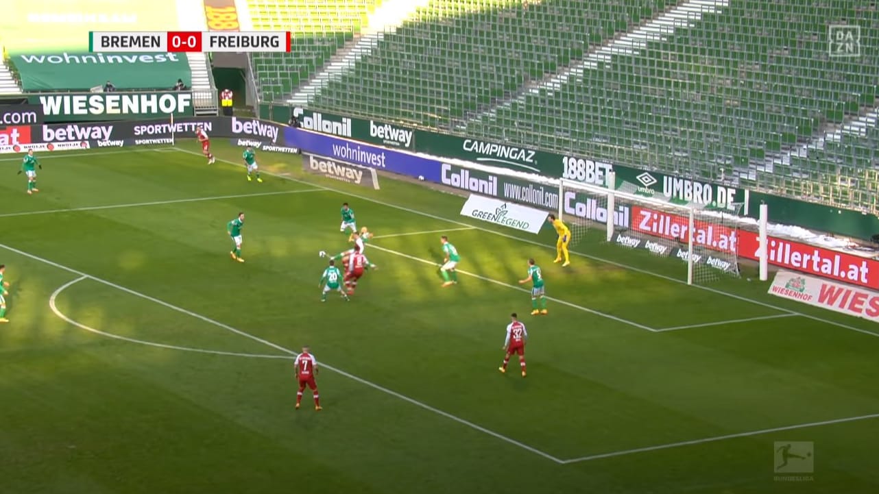 Werder gegen Freiburg.