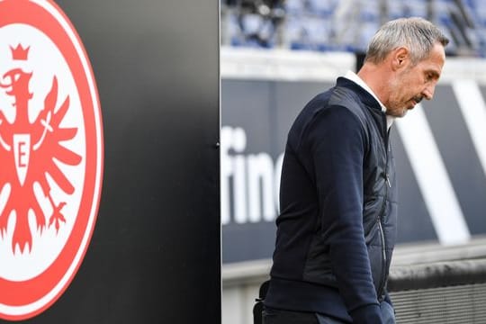 Abschied vom Adler: Adi Hütter verlässt Eintracht Frankfurt Richtung Gladbach.