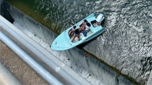 USA: Am Staudamm wird der Ausflug plötzlich zum Albtraum