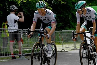 Sollen in Tokio für eine deutsche Medaille sorgen: Maximilian Schachmann (l) und Bora-hansgrohe-Teamkollege Emanuel Buchmann.