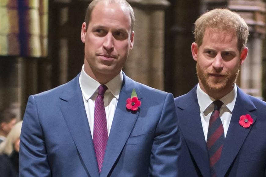 Prinz William (l.) und Prinz Harry: Die Brüder sollen zerstritten sein.