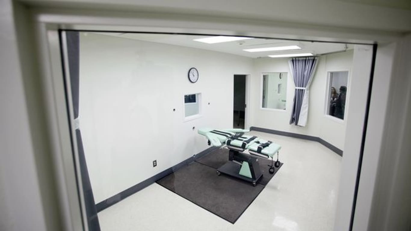 Ein Hinrichtungsraum in den USA: Im vergangenen Jahr wurden mehrere verurteilte Straftäter per Giftspritze hingerichtet.