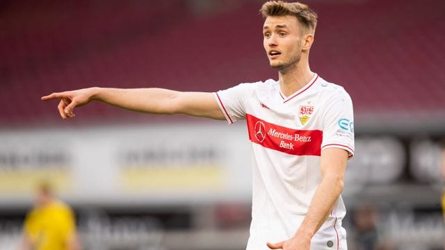 Wird trotz Wechselgerüchten wohl beim VfB Stuttgart bleiben: Sasa Kalajdzic. Wird trotz Wechselgerüchten wohl beim VfB Stuttgart bleiben: Sasa Kalajdzic.