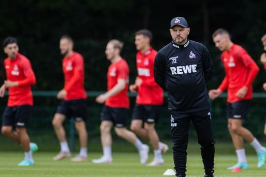 "Die Jungs haben sehr gut mitgezogen", sagt Trainer Steffen Baumgart nach seiner ersten Einheit beim 1.