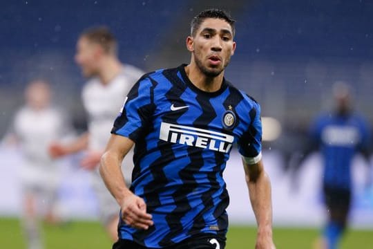 Verlässt Inter Mailand schon wieder und wechselt nach Paris: Achraf Hakimi.