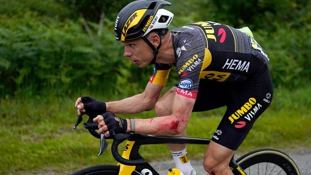 Musste nach einem weiteren Sturz die Tour 2021 beenden: Tony Martin.