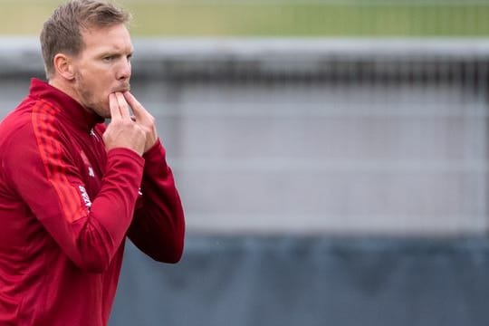 Der neue Coach Julian Nagelsmann ist mit dem Trainingsstart beim FC Bayern "ganz zufrieden".