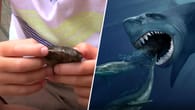 USA: Kind findet Zahn von riesigem Urzeit-Hai
