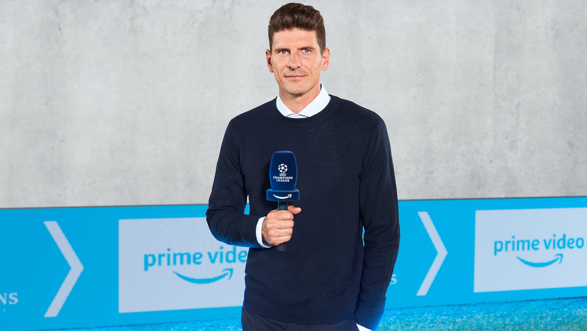 Mario Gomez: Der 36-Jährige analysiert die Champions-League-Spiele am Dienstag bei Prime Video.