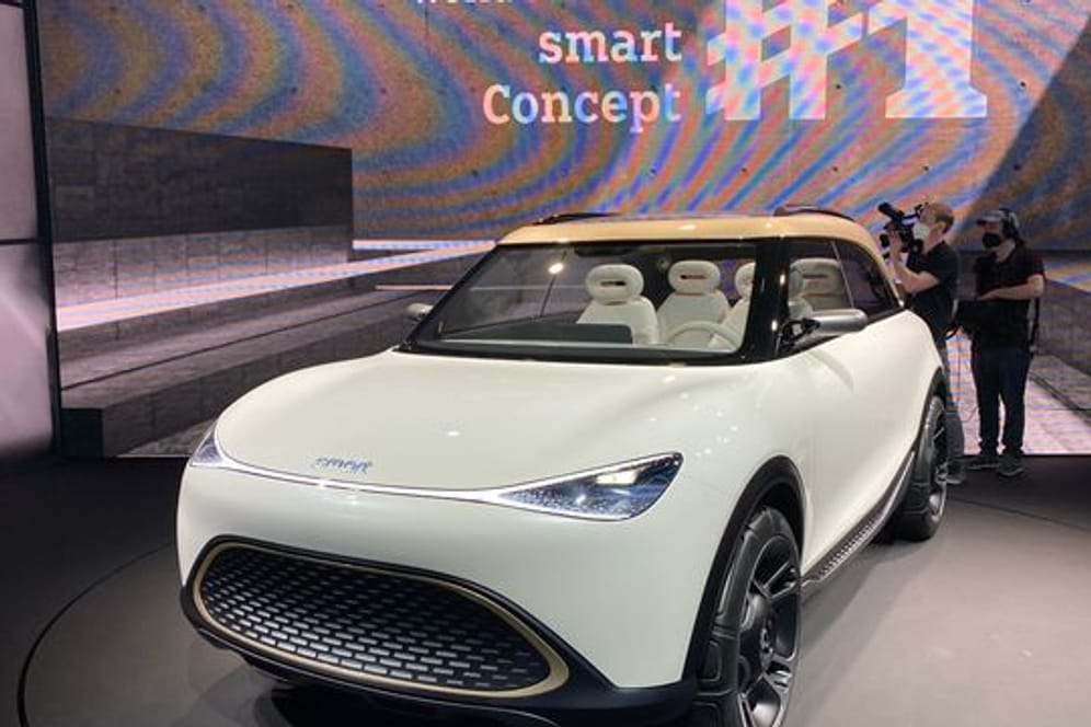 Weiche Formen: Smart präsentierte auf der IAA das neue elektrische Serien-SUV.