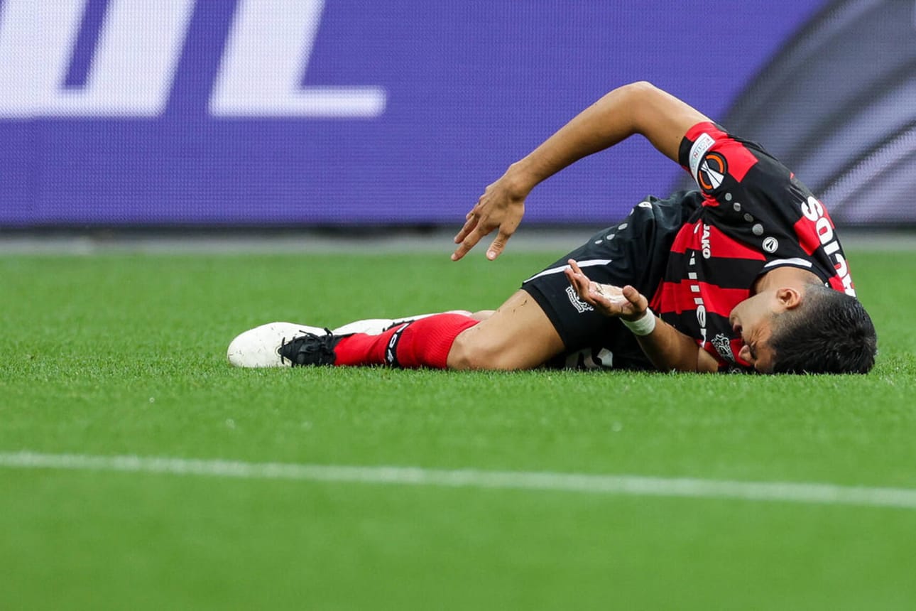 Exequiel Palacios: Der Bayer-Spieler droht auszufallen.