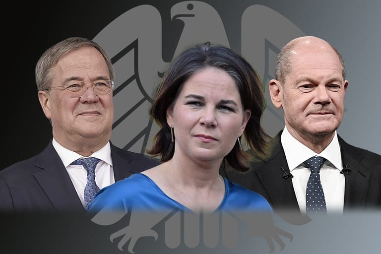Armin Laschet (l.), Annalena Baerbock (m.) und Olaf Scholz: Am 26. September wurde ein neuer Bundestag gewählt.