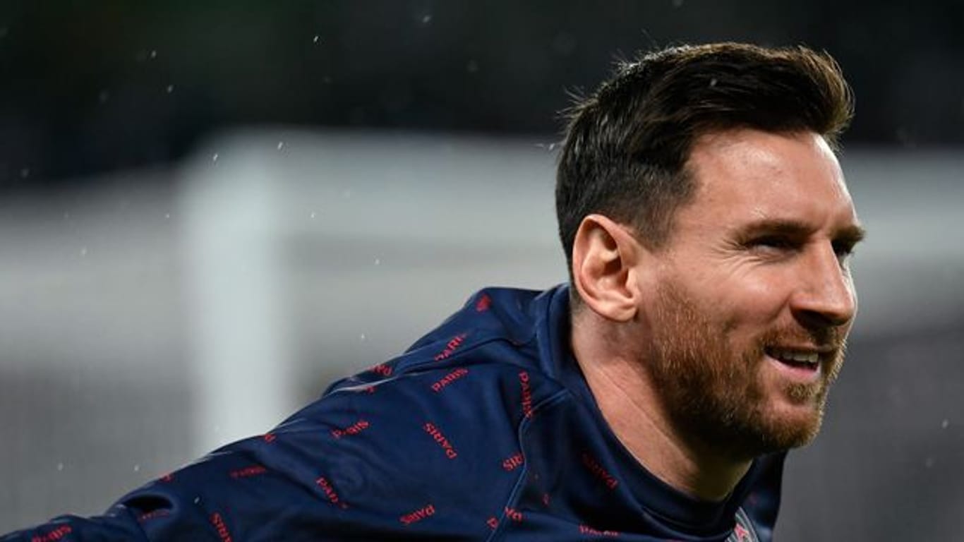 Absolvierte das PSG-Abschlusstraining vor dem ManCity-Spiel: Superstar Lionel Messi.