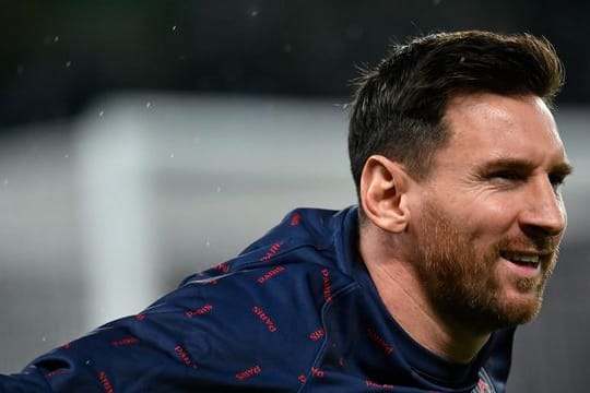 Absolvierte das PSG-Abschlusstraining vor dem ManCity-Spiel: Superstar Lionel Messi.