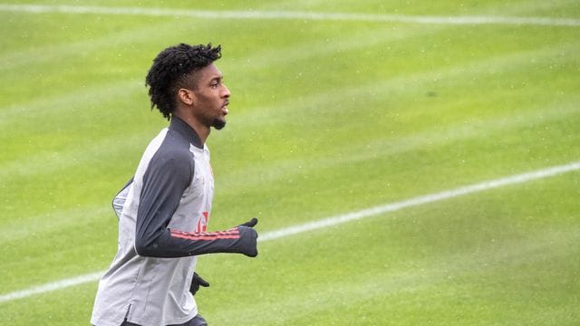 Bayern-Star Kingsley Coman konnte nach seiner Herz-OP wieder mit dem Team trainieren.