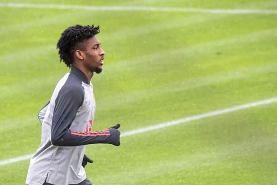 Bayern-Star Kingsley Coman konnte nach seiner Herz-OP wieder mit dem Team trainieren.