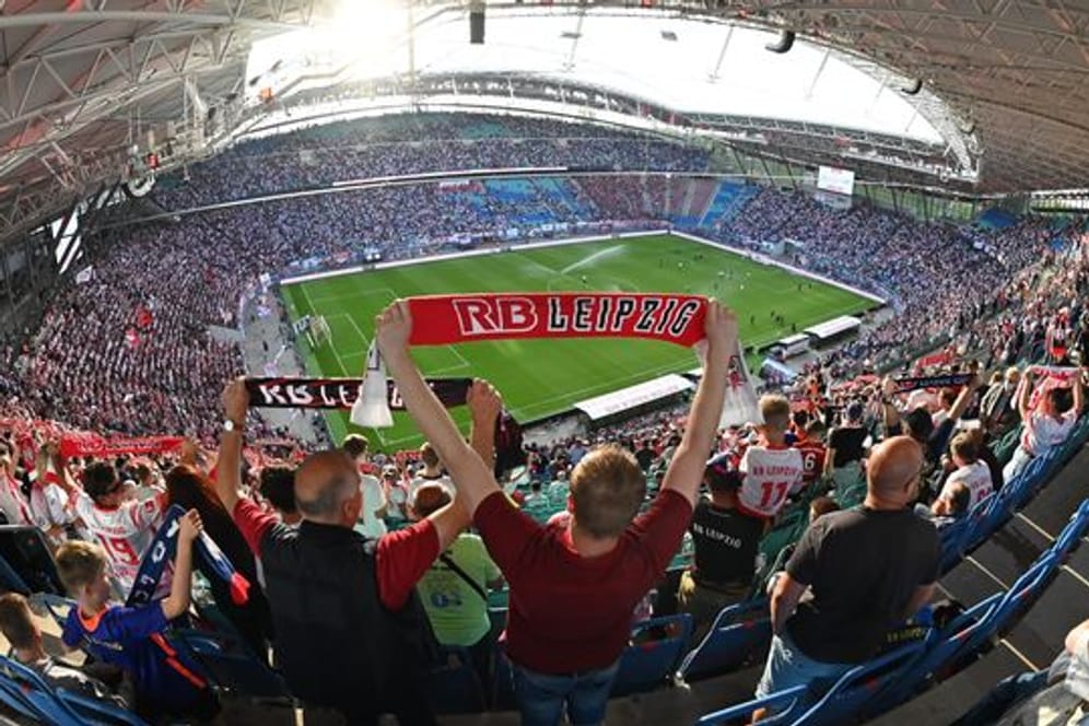 RB Leipzig darf die Red Bull Arena zu mehr als 50 Prozent füllen.