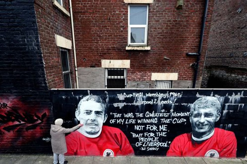 Verewigt auf einem Wandgemälde: Liverpool-Legende Roger Hunt ist im Alter von 83 Jahren gestorben.