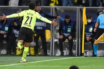 Donyell Malen bescherte Borussia Dortmund den Sieg gegen Sporting Lissabon.