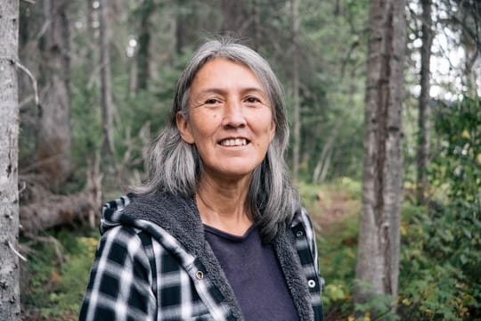 Freda Huson, kanadische Vorkämpferin für die Rechte von Ureinwohnern.