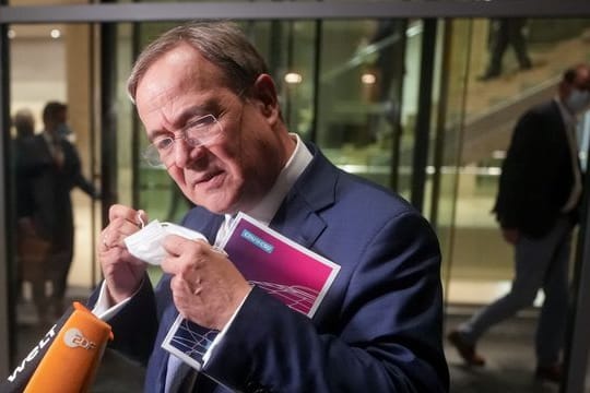 CDU-Chef Armin Laschet steht nach der historischen Wahlschlappe der Union unter Druck.