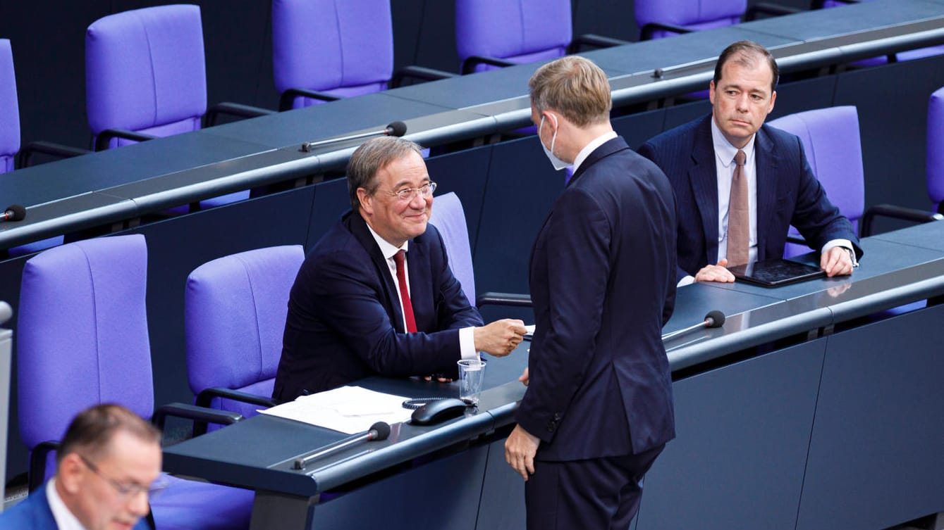 Armin Laschet und Christian Lindner: Die beiden Politiker wollen sich am Wochenende treffen.