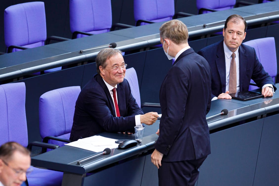 Armin Laschet und Christian Lindner: Die beiden Politiker wollen sich am Wochenende treffen.