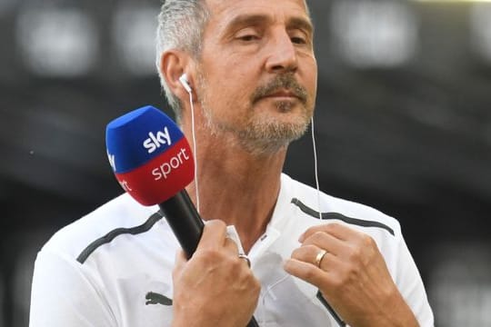 Gladbachs Trainer Adi Hütter hofft auf einen Aufwärtstrend.