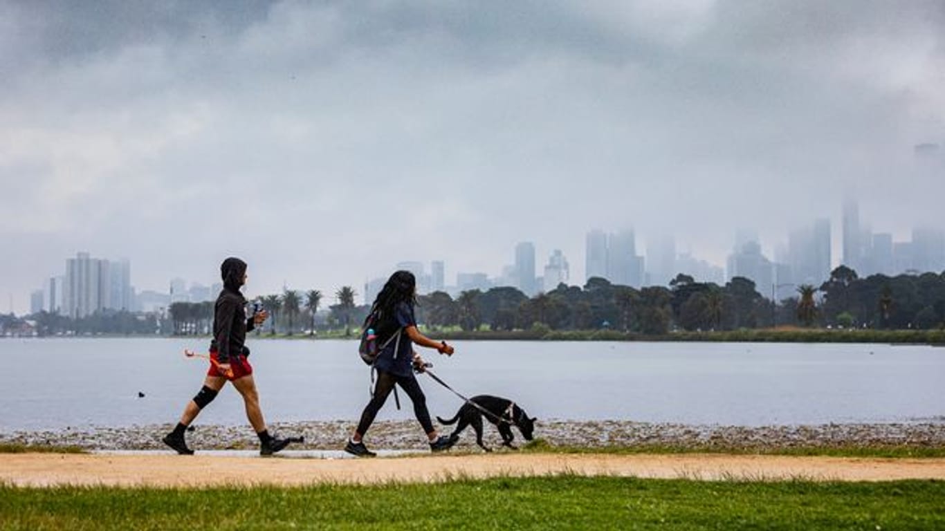 Albert Park Lake in Melbourne: Australien öffnet wieder seine Grenzen.