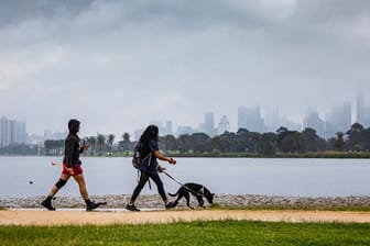 Albert Park Lake in Melbourne: Australien öffnet wieder seine Grenzen.