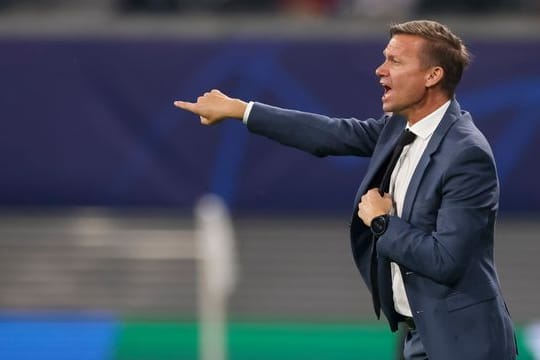 Leipzigs Trainer Jesse Marsch trifft mit seinem Team in der Bundesliga auf den VfL Bochum.
